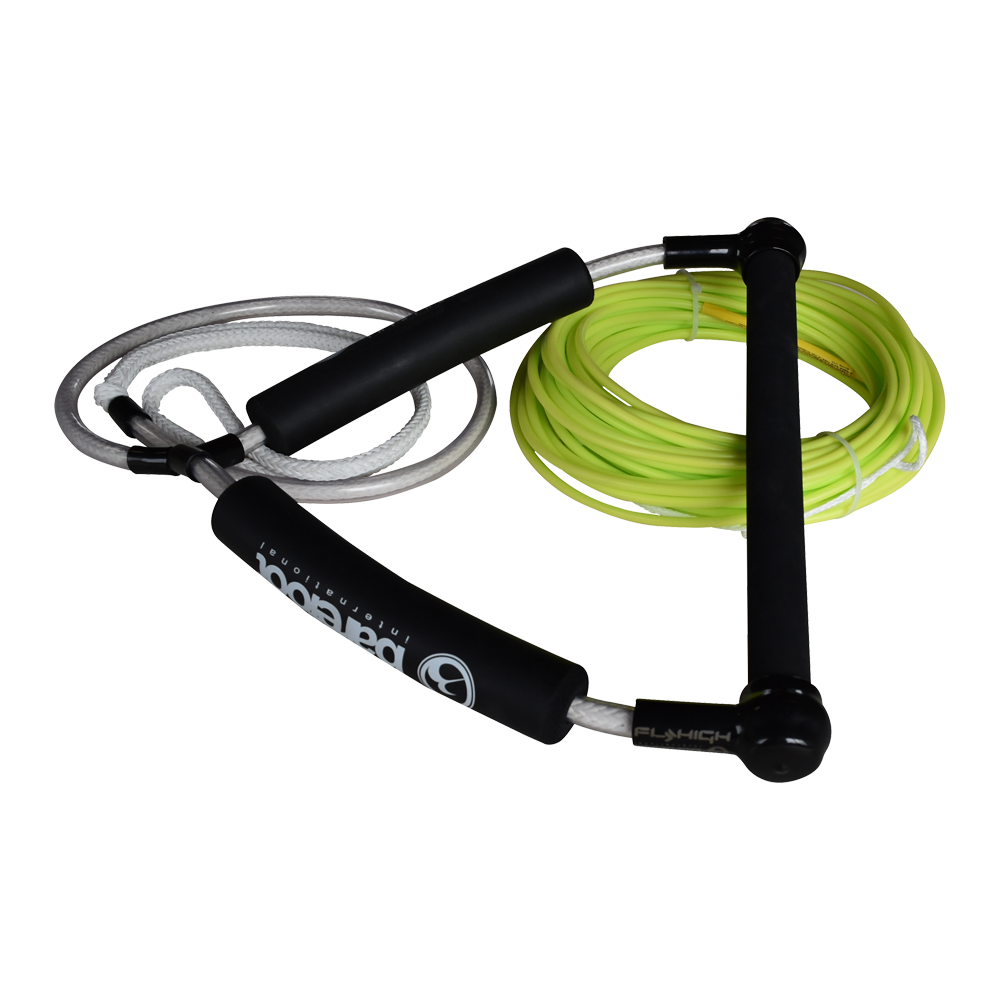 BAREFOOT INTERNATIONAL SPECTRA SKI ROPE VOLT W/PVC FLOAT CORE WAKE HANDLE COMBO!