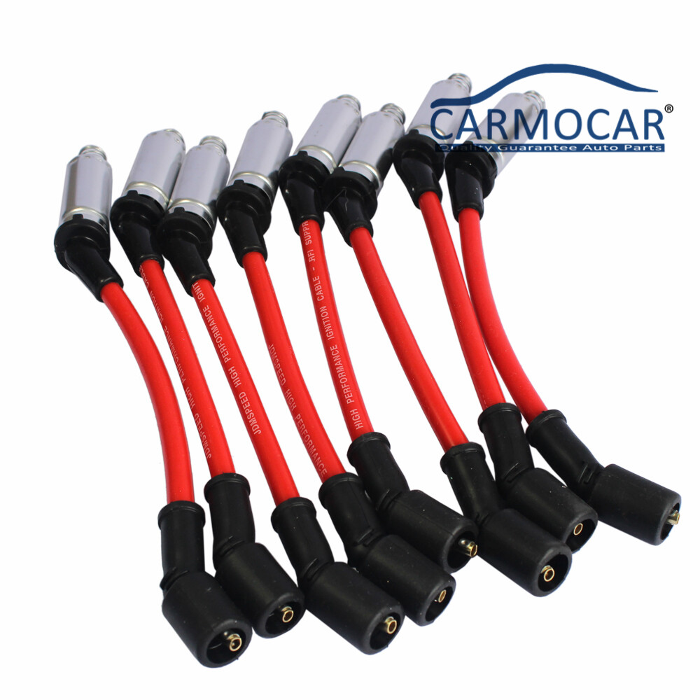 Spark Plug Ignition Wire For 2000-2009 Chevy GMC V8 High Performance