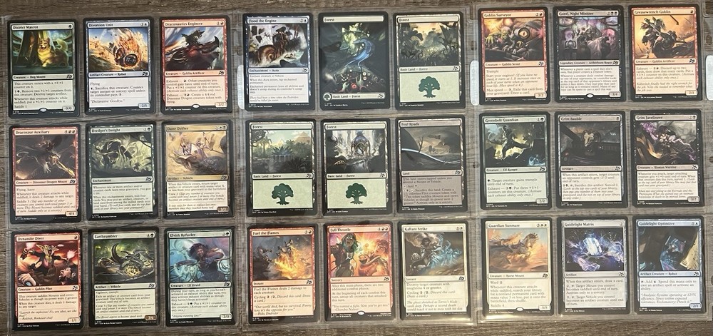 Magic The Gathering Complete Set Of Aetherdrift