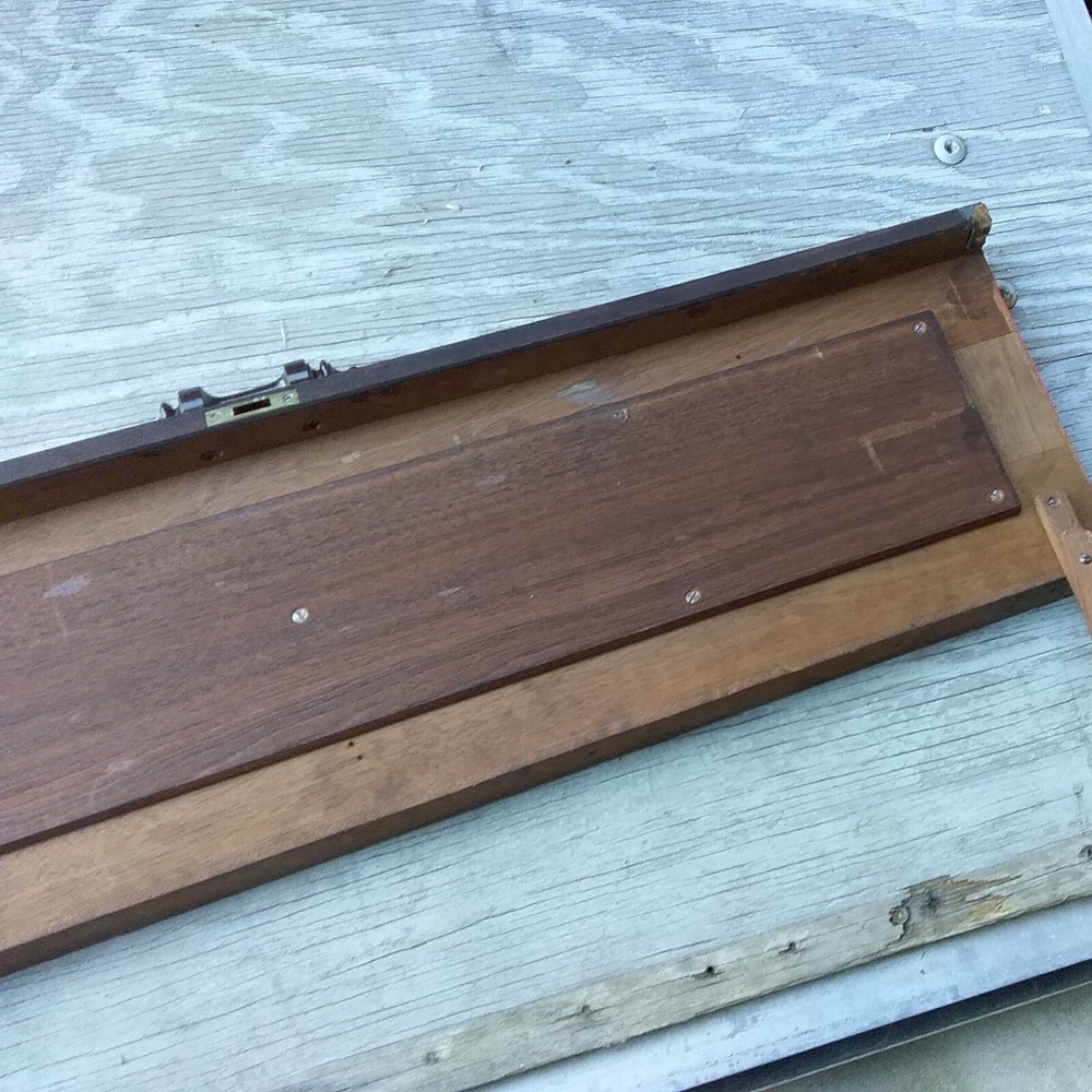 Walnut Wood Architectural Salvage Organ 1880's Panel Solid