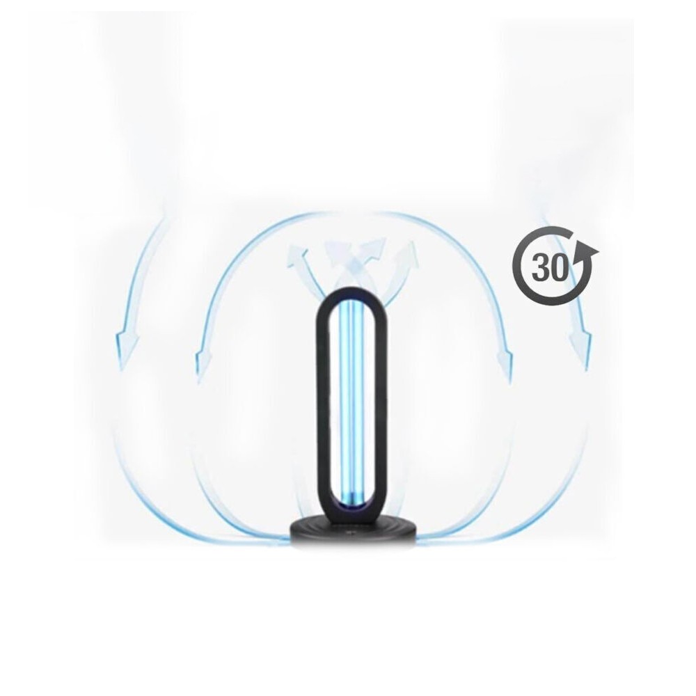 Ozone UV Light Disinfection 110V 38W ABS+quartz NEW w/Remote Controller