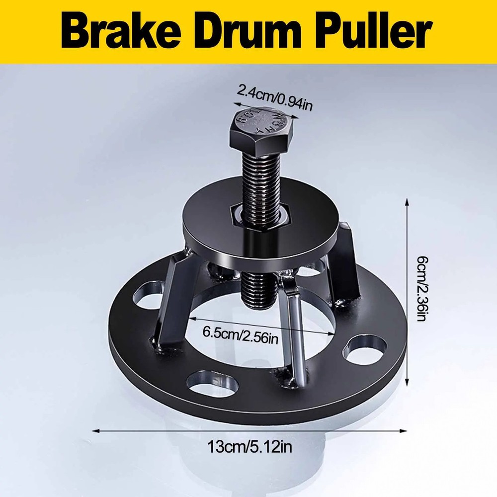 Universal Brake Drum Puller Tool for Wheel Hubs — 4 5 6 Hole Compatibility