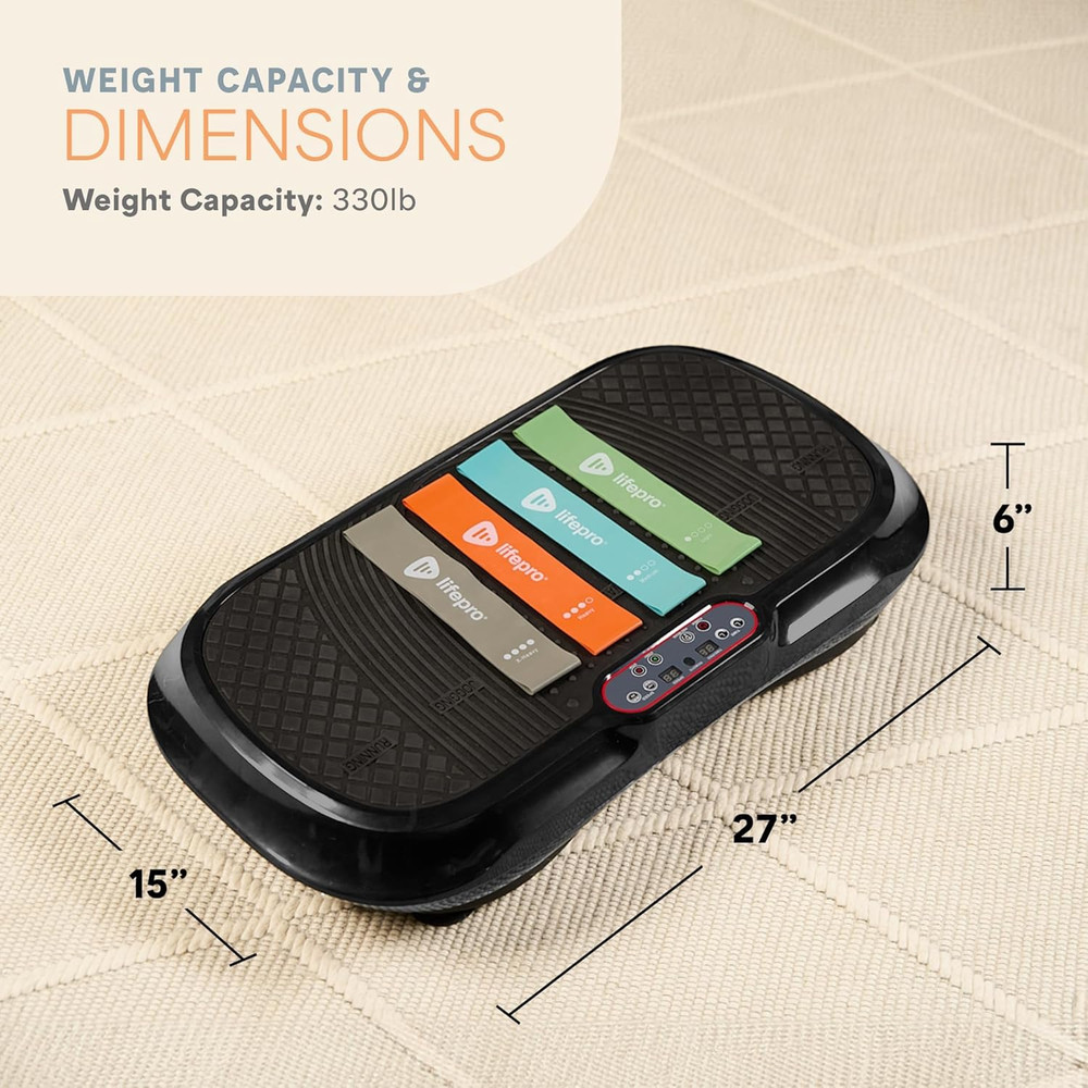 Waver Vibration Plate Exercise Machine for Lymphatic Drainage, Muscle Activation