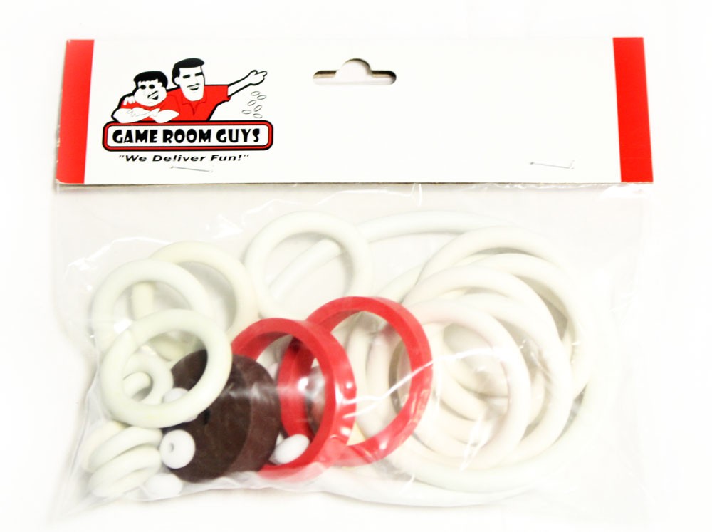 Gottlieb Incredible Hulk Pinball Machine Replacement Rubber Ring Kit White