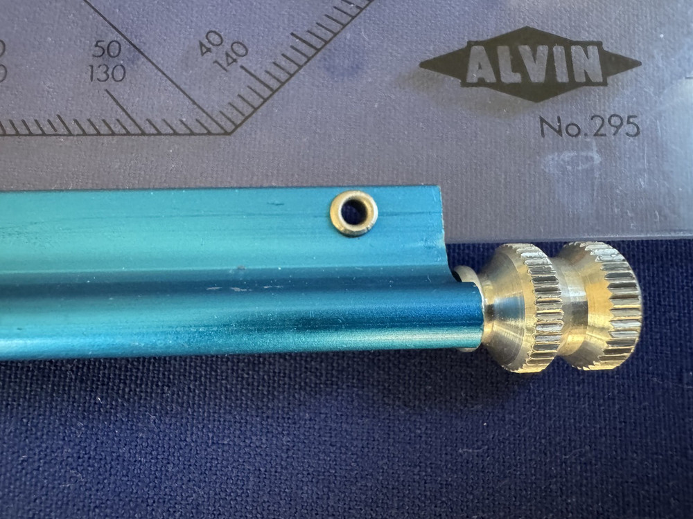 Alvin 295 Parallel Glider • Architect Drafting Engineering Tool • 9 1/2"