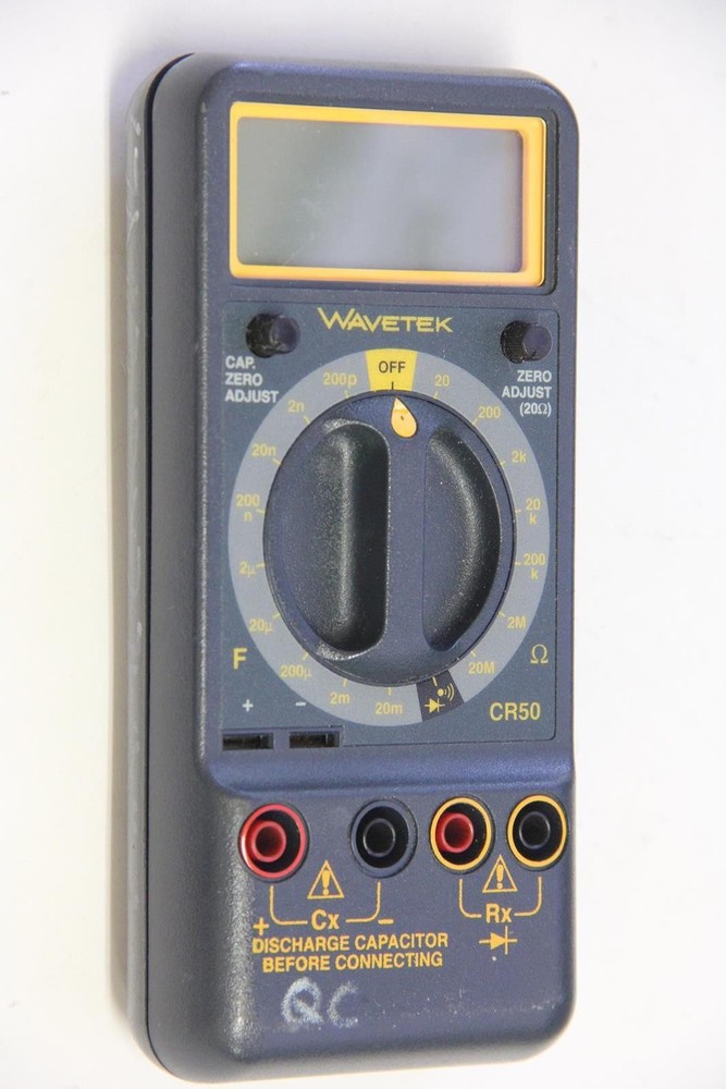 WAVETEK CR50 Full Range Capacitance & Resistance Meter