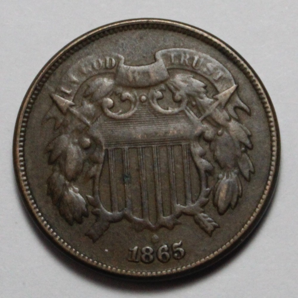 1865 2 Cent UM373