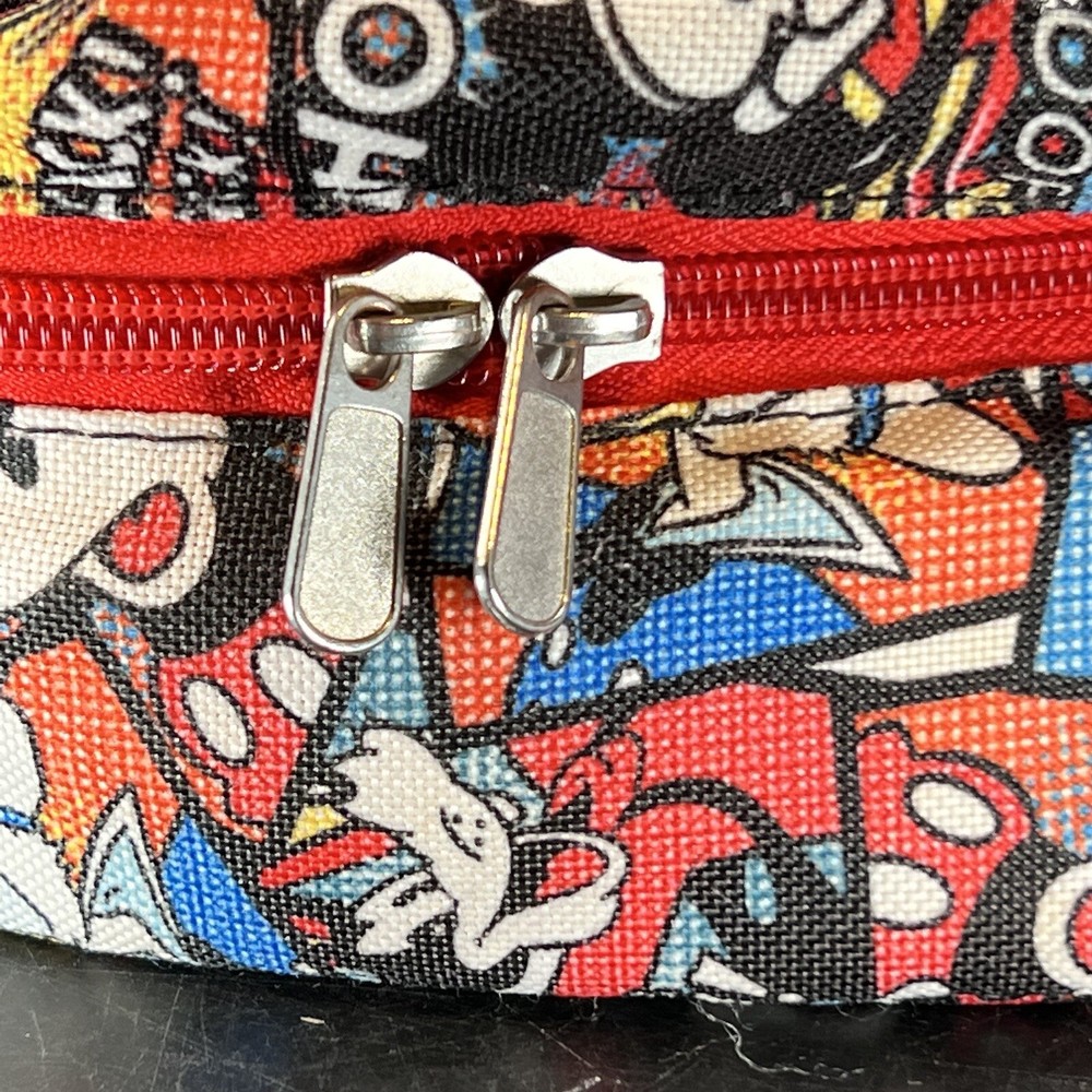 Disney Parks Mickey & Friends Expressions Comic Book Style Print Backpack 2004