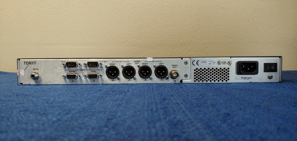 Tiernan TDR77 MPEG2 IRD Integrated Receiver Decoder