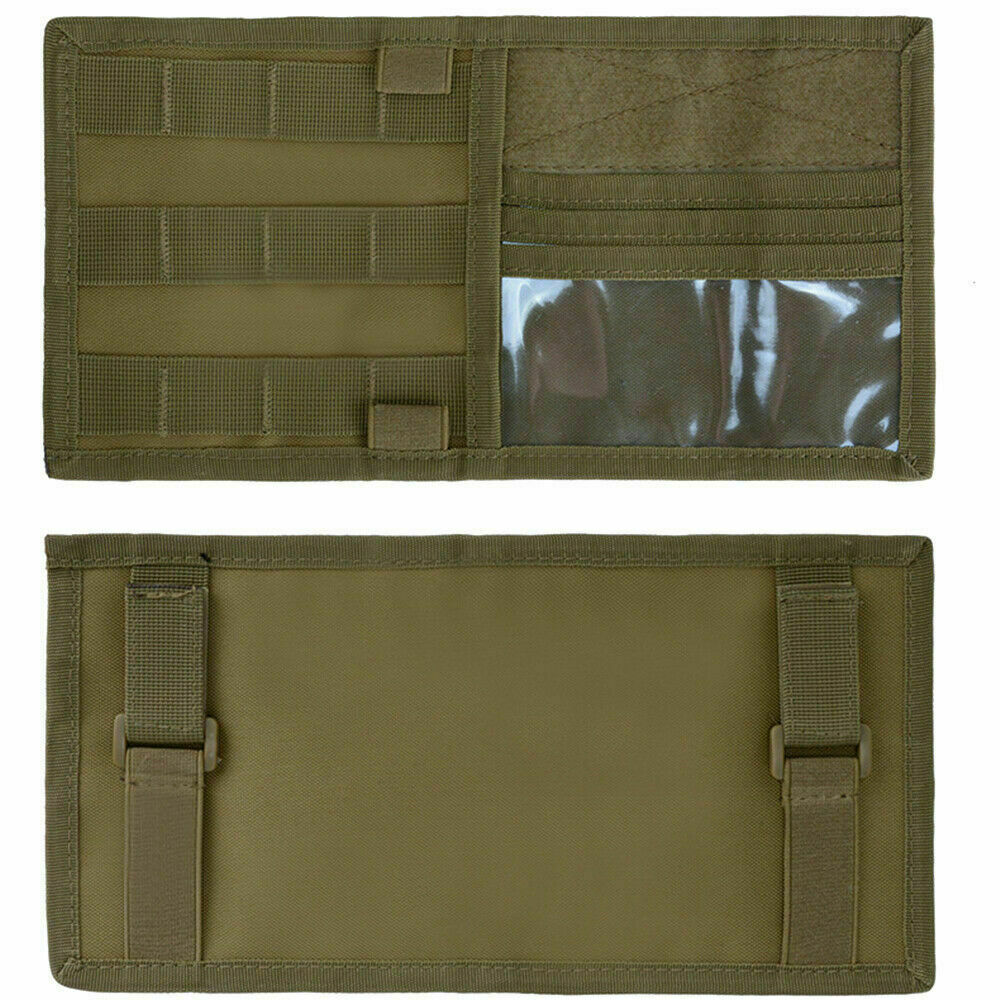 Tactical MOLLE Vehicle Visor Panel Car Sun Visor EDC Organizer Storage Bag Nylon