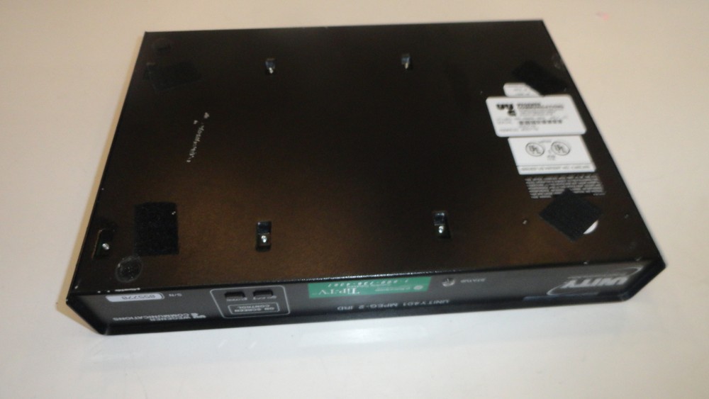 Wegener Unity UTY401-00-0000-002 Receiver MPEG 2 Broadcast Receiver