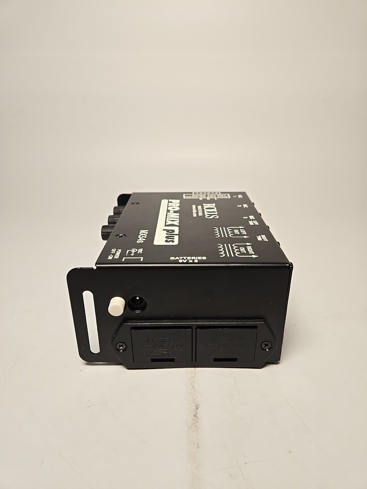 Rolls MX54s Pro Mix Plus 3 Channel Mic Mixer