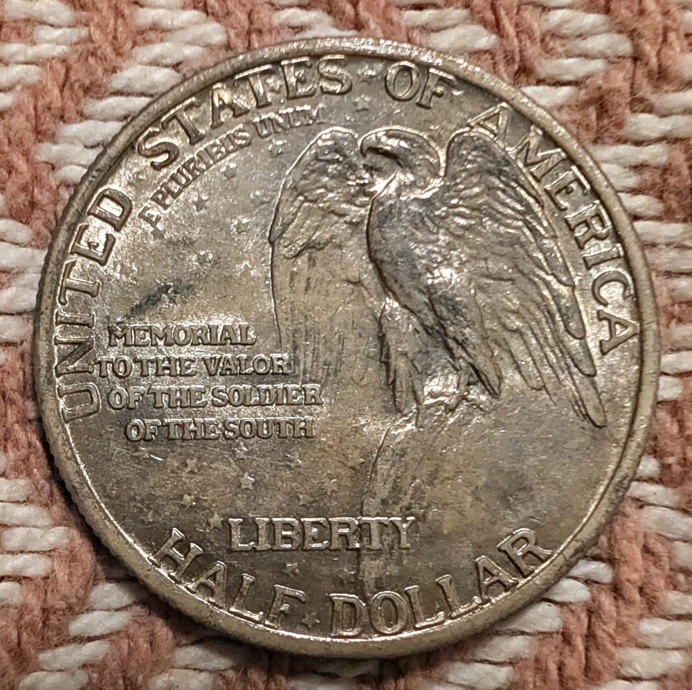 1925 Stone Mountain Commemorative Half Dollar .900 Silver