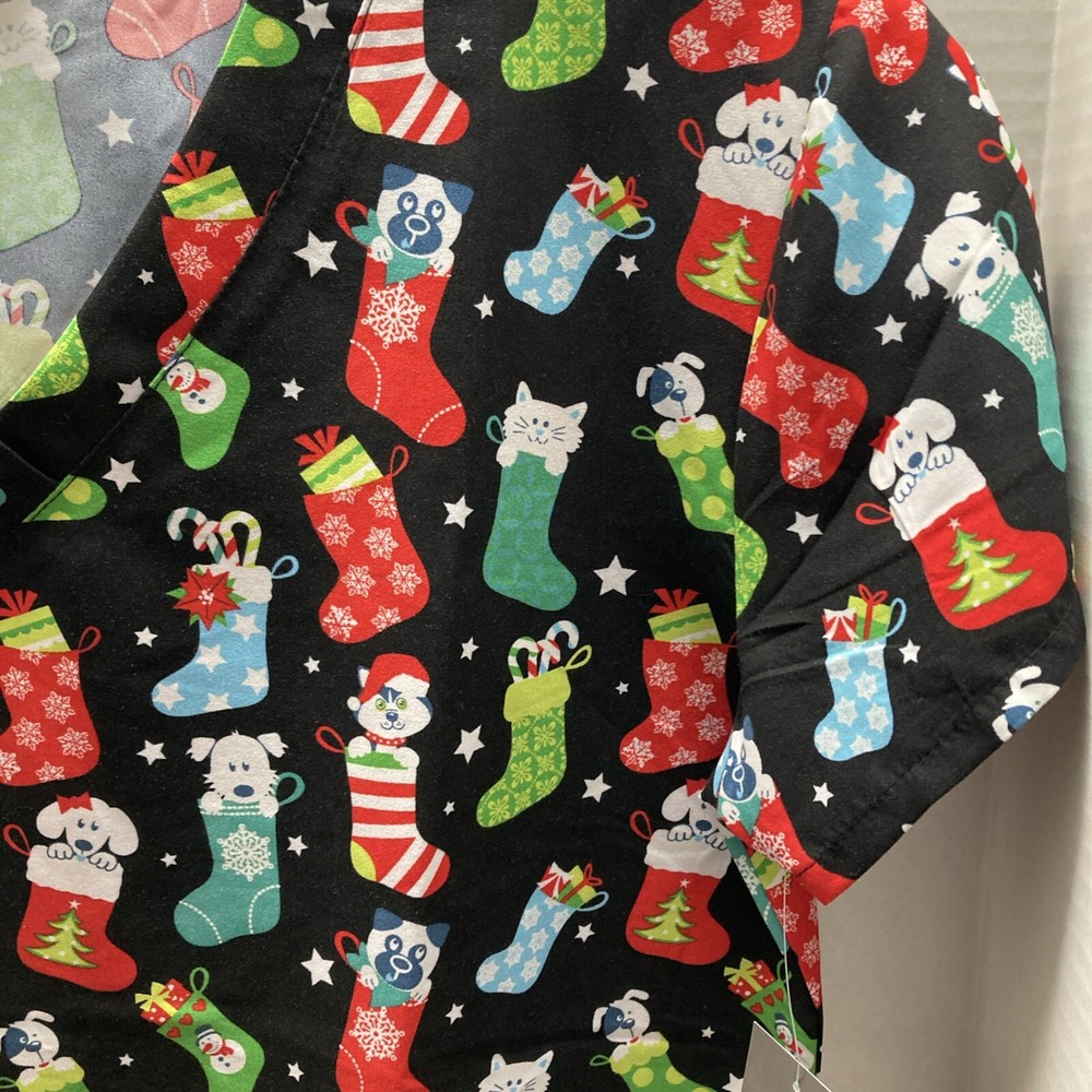 Serene Uniforms, Christmas Scrubs Size Medium