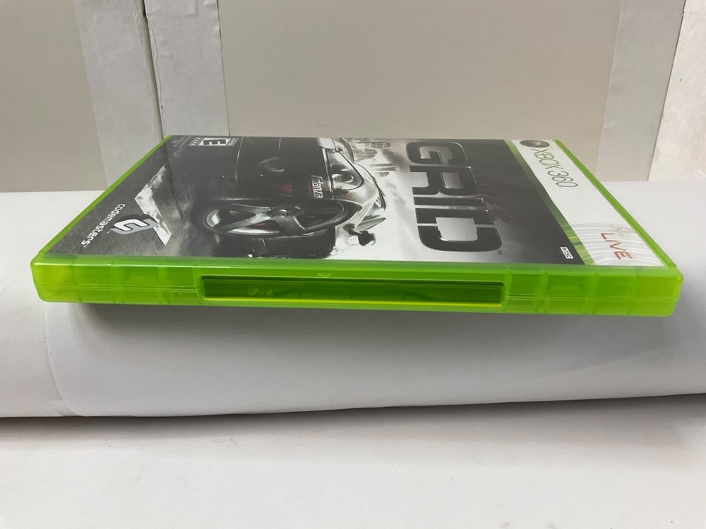 *Manual Insert & Case Only* Grid Racing Microsoft XBOX 360 *Replacement OEM