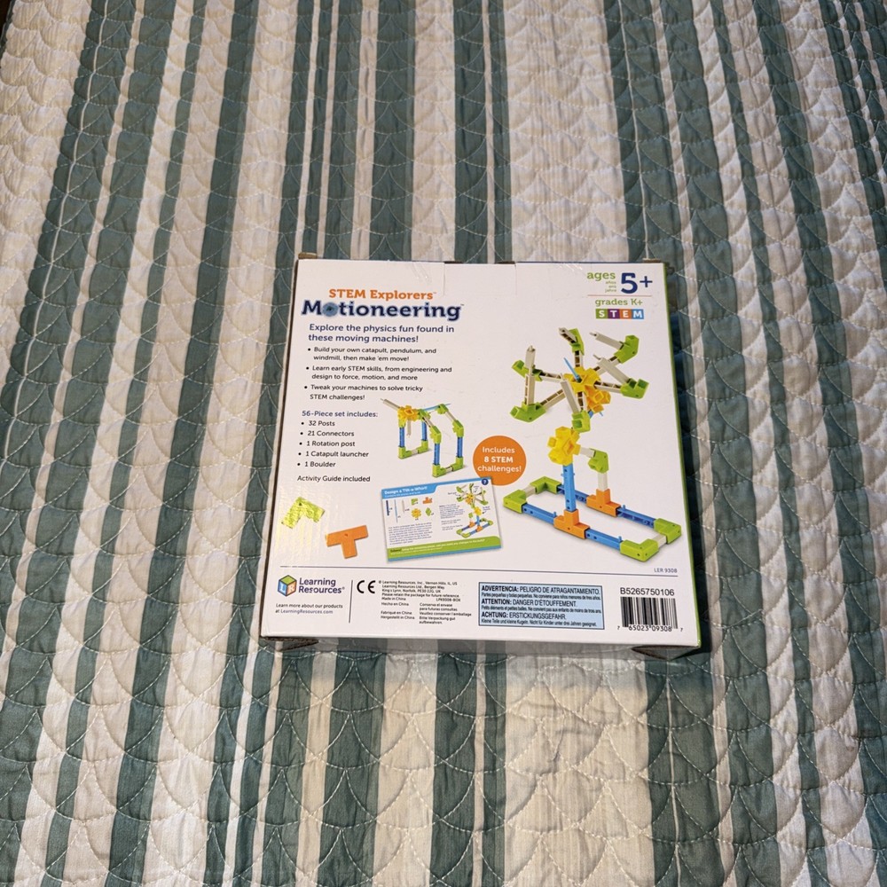 Learning Resources STEM Explorers Motioneering - 56 Medium, Multicolor