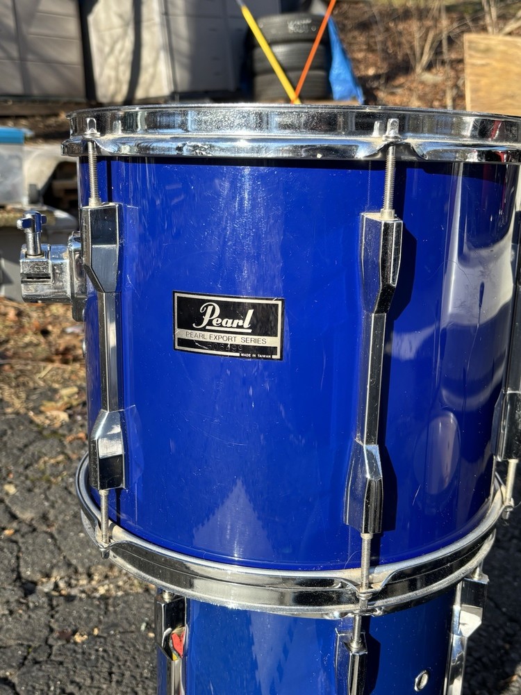 Pearl Export Blue 12” Tom Drum II
