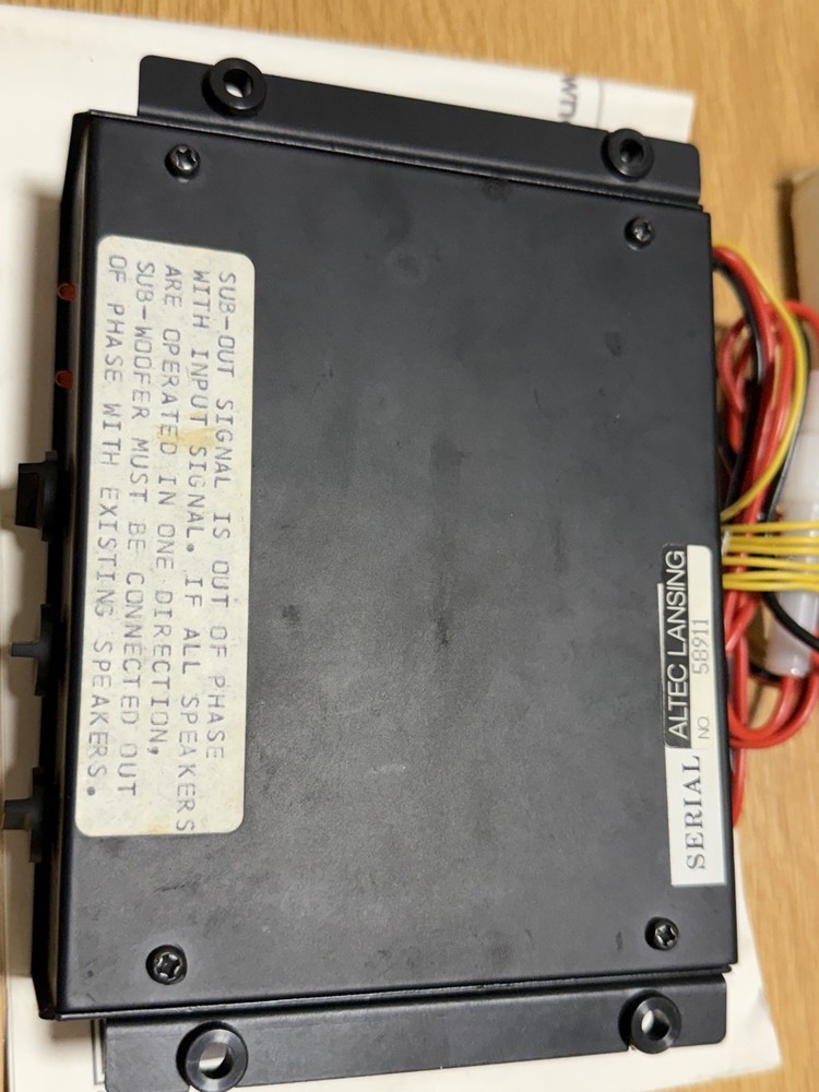 Altec Lansing Alc10 Electronic Crossover Vintage