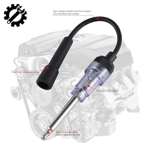 Inline Spark Plug Tester, Plug-in Engine Ignition Tester, Car Exterior 1