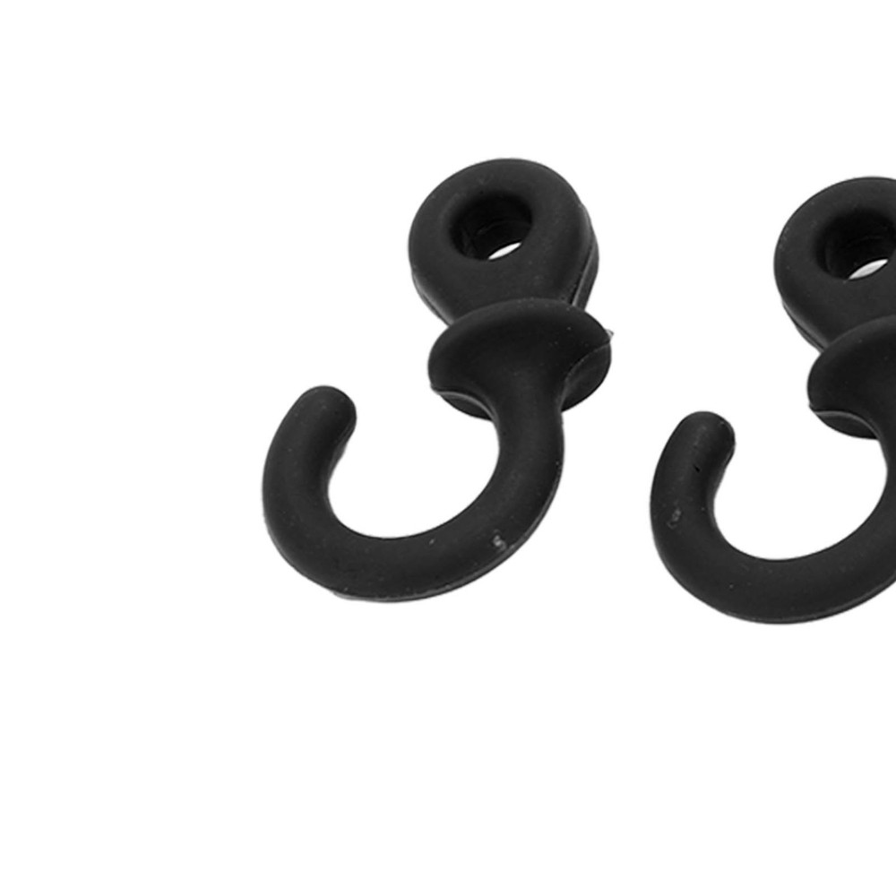 (Black)4Pcs Archery Bow String Silencers Monkey Tail Compound Bow String