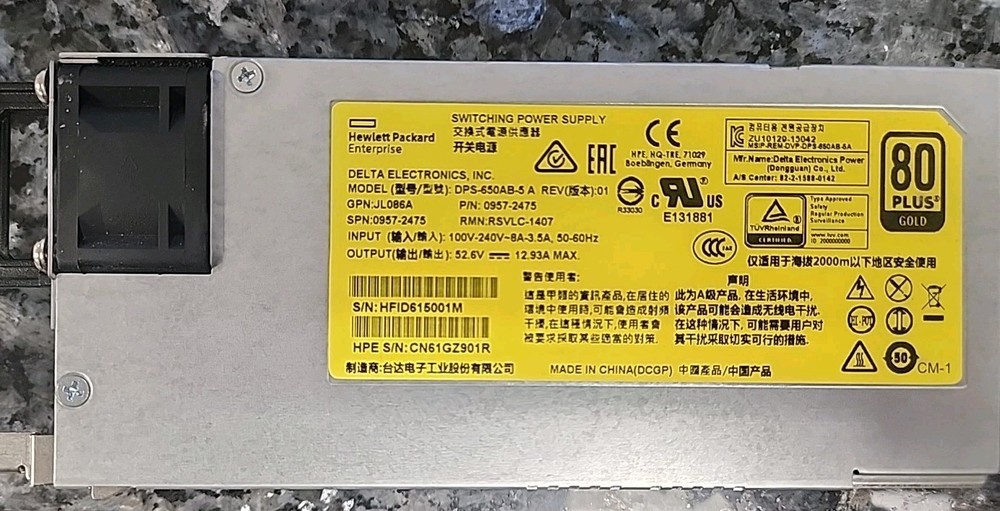 HP DPS-650AB Power Supply,  Tested