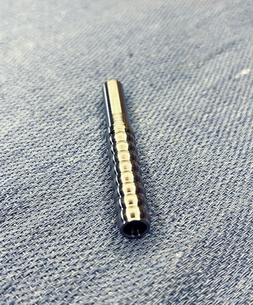 Stainless Steel Bubble One Hitter Pipe