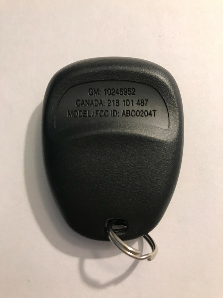 Genuine GM 10245952 Remote Transmitter For Keyless Entry And Alarm System