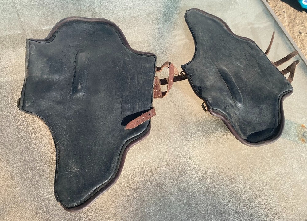 Devoucoux Chiberta Fetlock Boots Size 1 - Leather w/ soft lining Great Shape!
