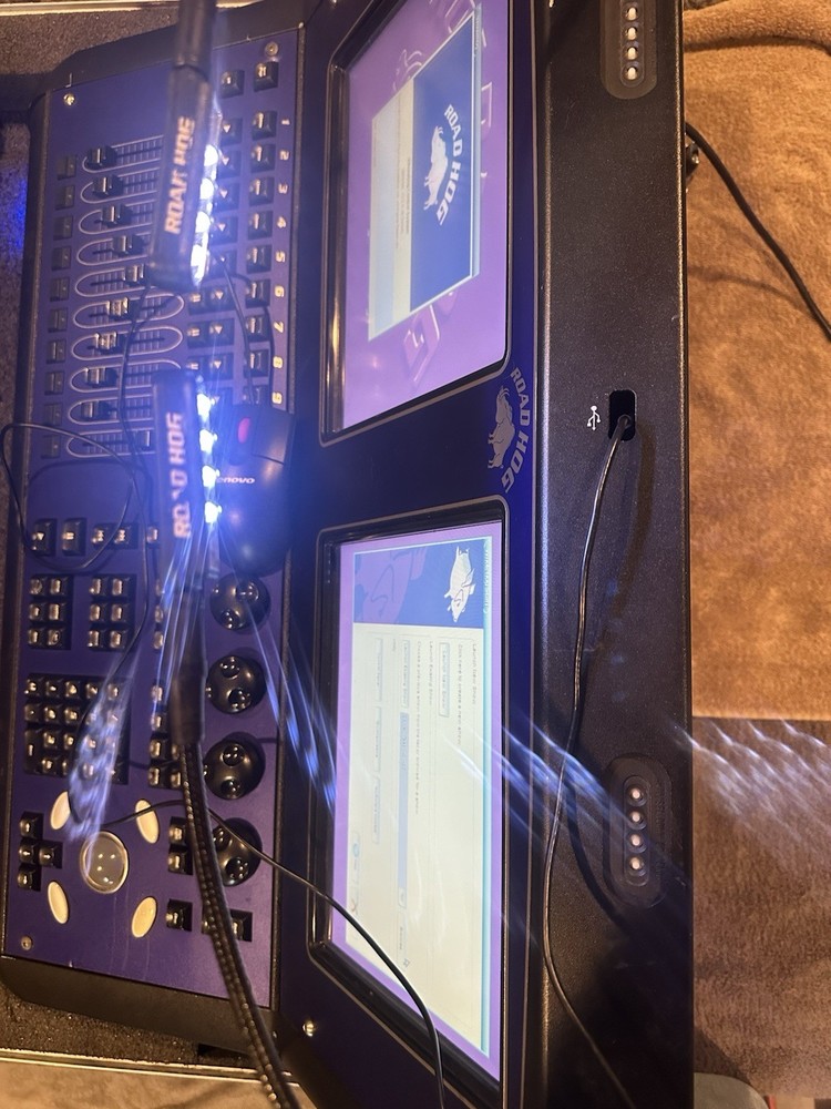 High End Systems Flying Pig Road Hog DMX USB Lighting Control Console