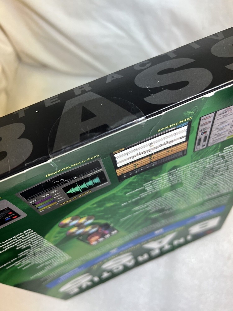 Interactive Bass Guitar PlayPro Beginner to Advance Plug Into PC Windows - NEW!