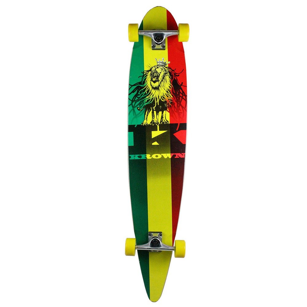 Krown Longboard Complete City Surf Rasta 9" x 46"