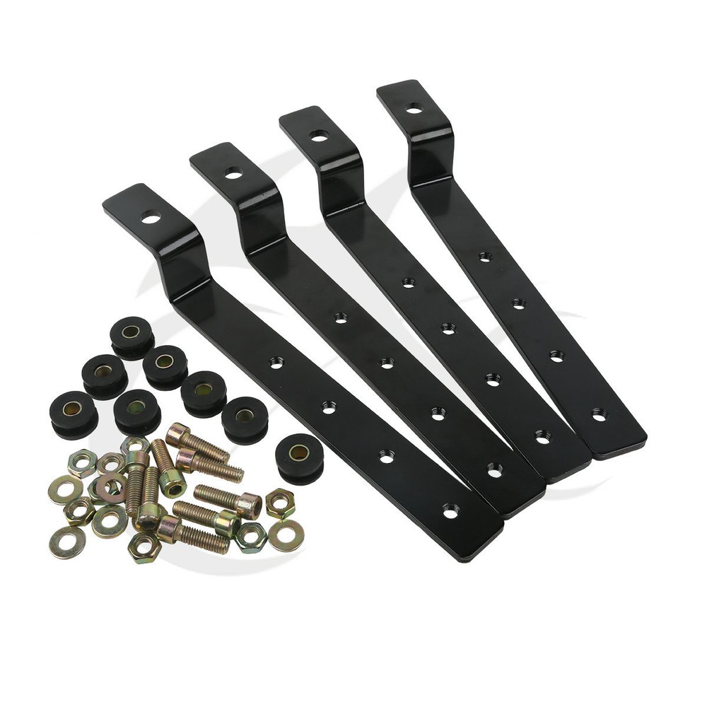 Universal Motorcycle Hard Saddlebag Mounting Kit Set Fit For Harley Models
