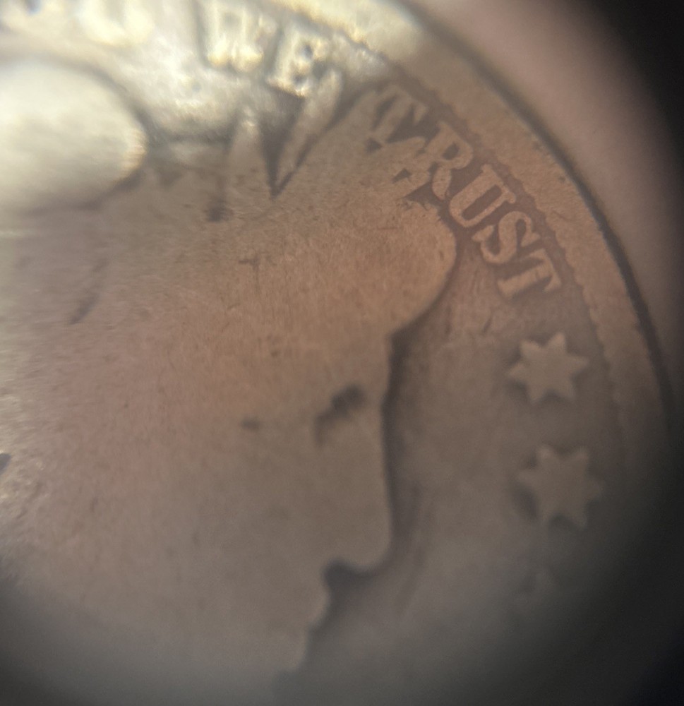 1901-S Barber Half Dollar, Better Date, Good