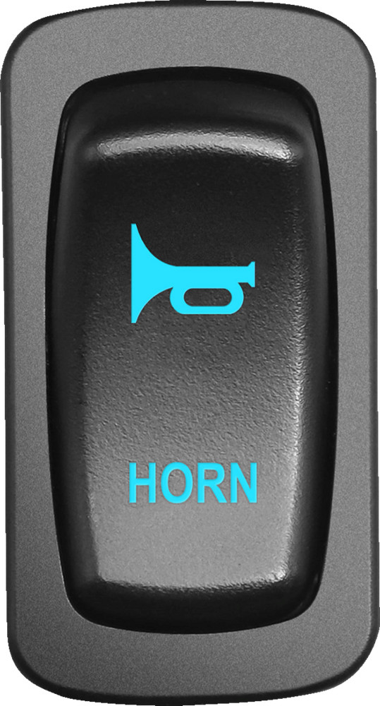 MOOSE OFFROAD Switch - Horn - Blue HRN-CAR-B