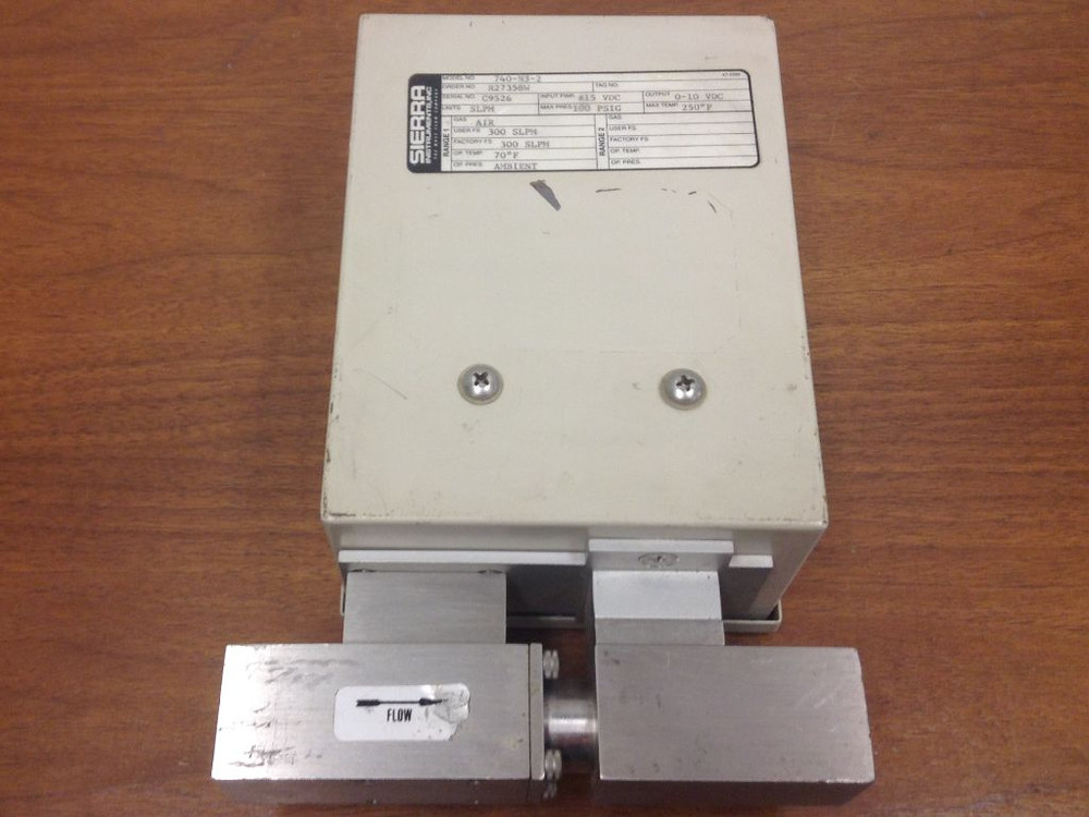 Sierra Instruments - Model #740-N3-2, Mass Flow Meter