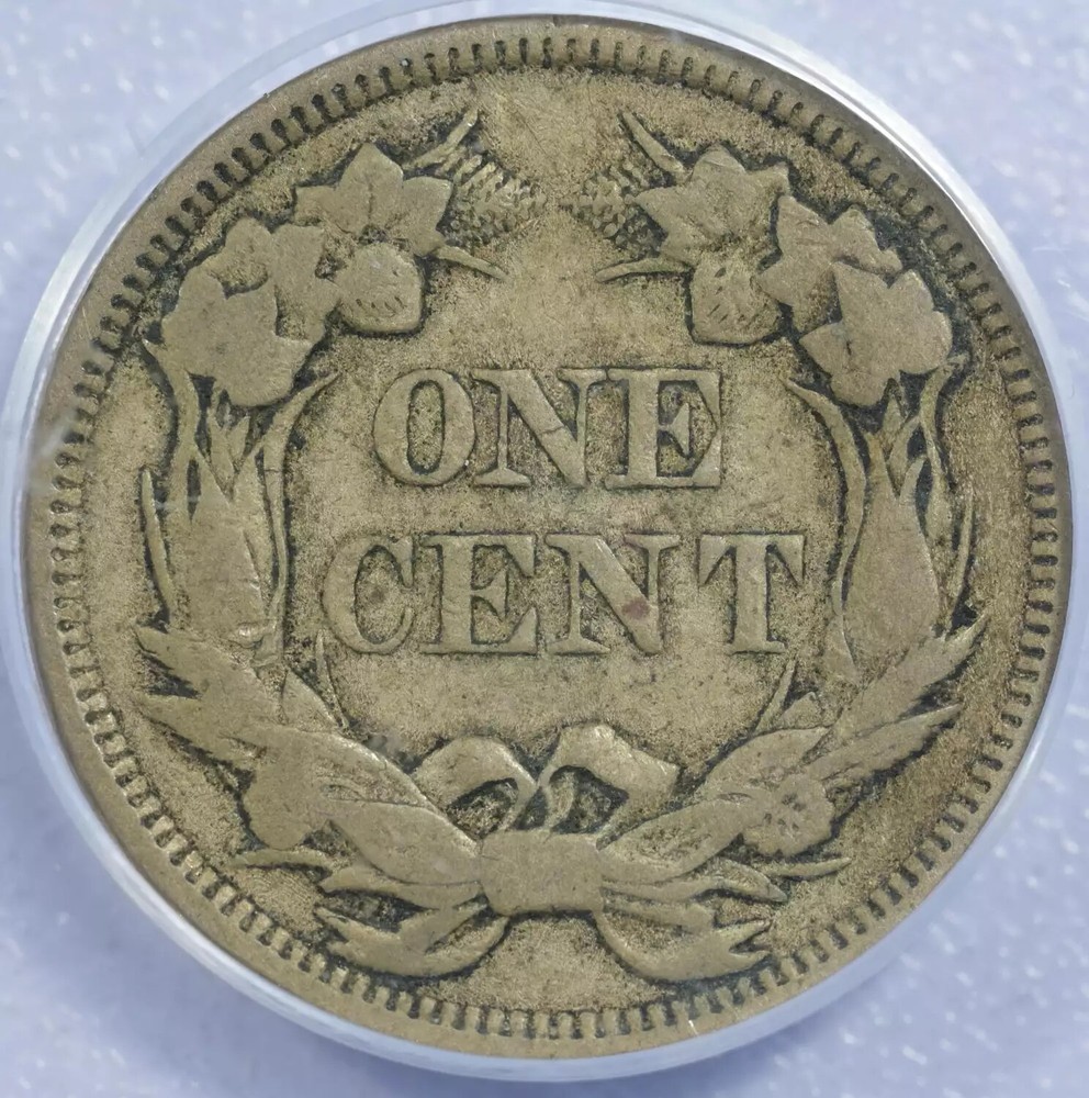 1857 P Small Cents Flying Eagle ANACS VF-30