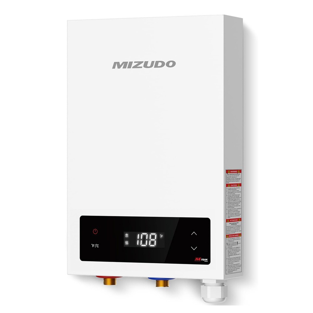 14000W 240V Tankless Water Heater LED Display Instant Hot Electric Boiler Indoor