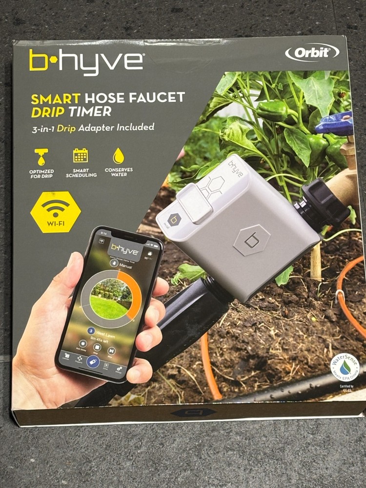 ORBIT B-HYVE Smart Hose Drip Irrigation Timer Wi-Fi Controller 62065