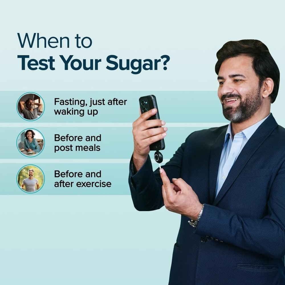 Blood Testing Glucose Test 50 Strips For Glucometer Machine @UK