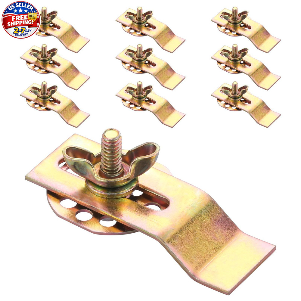 Undermount Sink Clips 10 Pack: Premium Brackets & Mounting 10 Pack