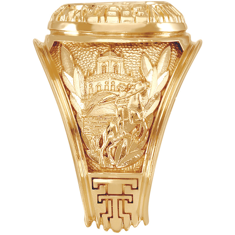 Texas Tech University Class Ring 1923 Double T Logo Official Alumni Graduation G