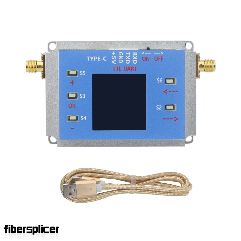 Digital Programmable Controlled Attenuator Module 60dB TFT Display SMA Connector