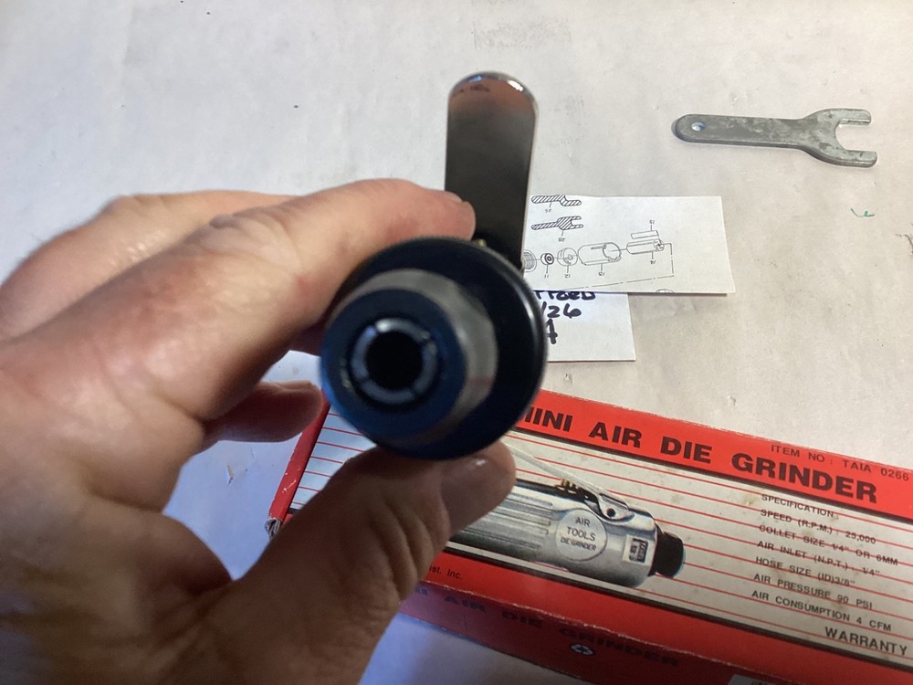 AJ Tools #0266 1/4” mini air die grinder