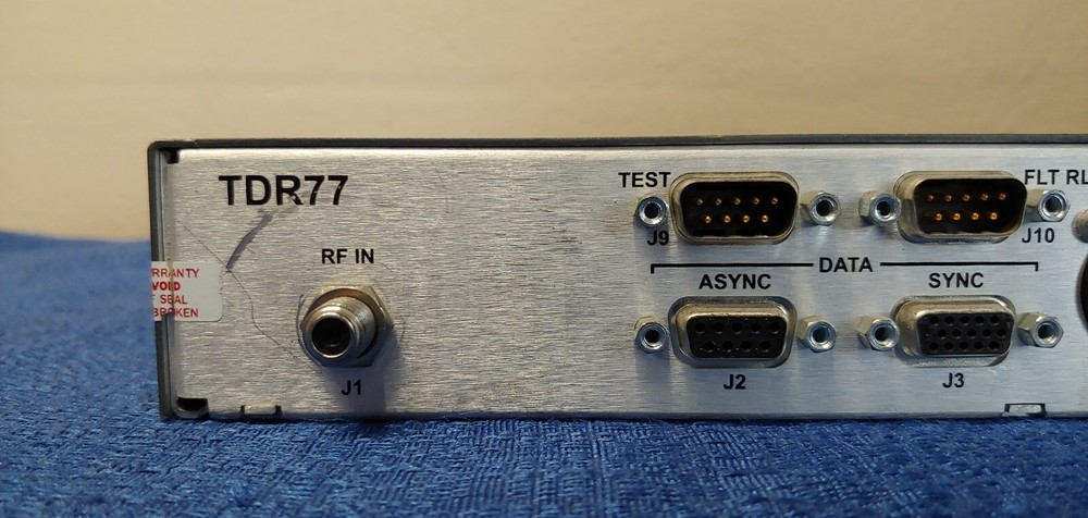 Tiernan TDR77 MPEG2 IRD Integrated Receiver Decoder