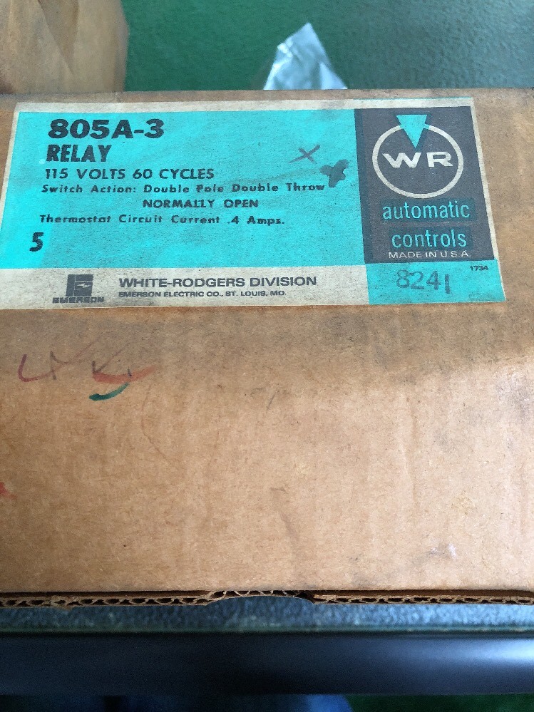 805A-3 Relay White Rogers