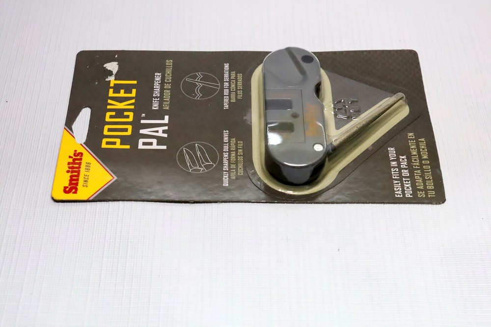 Smith’s PP1 Pocket Pal Knife Sharpener Quick and Also Sharpens Serrated