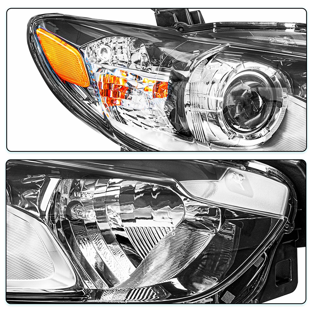 For 2014-2017 Mazda 6 Halogen Right Passenger Side Headlight W/BULBS RH