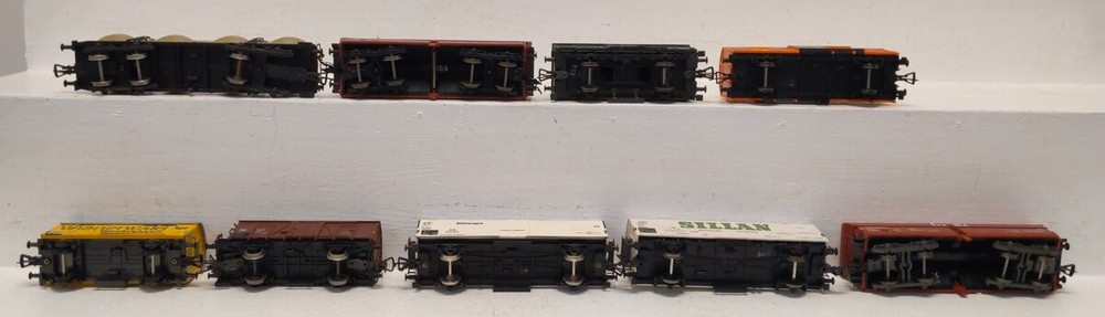 Fleischmann HO Scale Assorted Freight Cars [9] EX