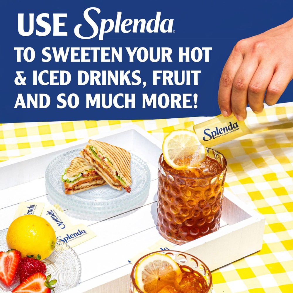 SPLENDA Zero Calorie Sweetener, 100 Count Packets