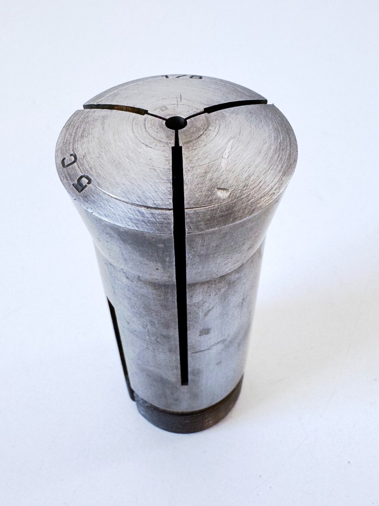 1/8" 5C Round Collet Internal & External Threads .125"